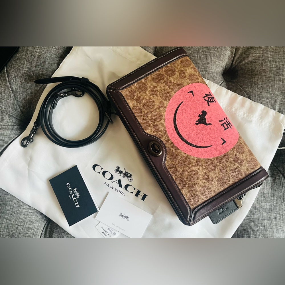 COACH Riley with Rexy by Yeti Out - Women Shoulder Limited Edition Bag